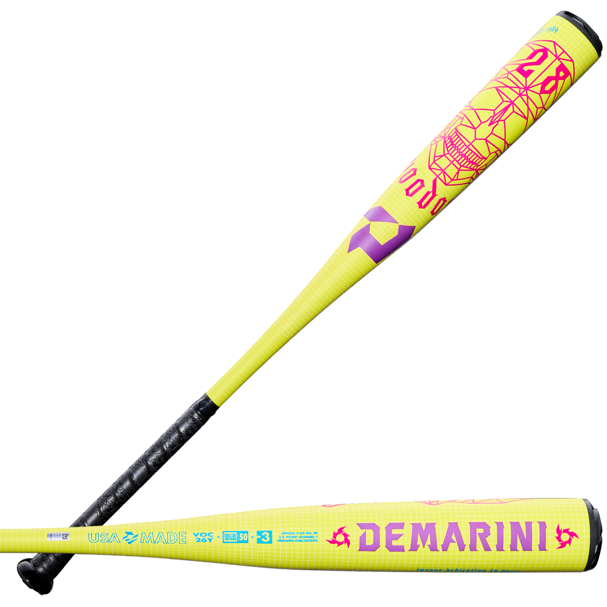 WBD2651010_8_Voodoo_ONE_-3_BBCOR_2026_V2_Yellow_Pink_Purple.png