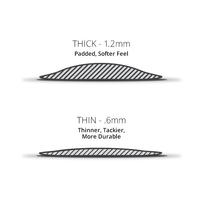 Grip Thickness Options