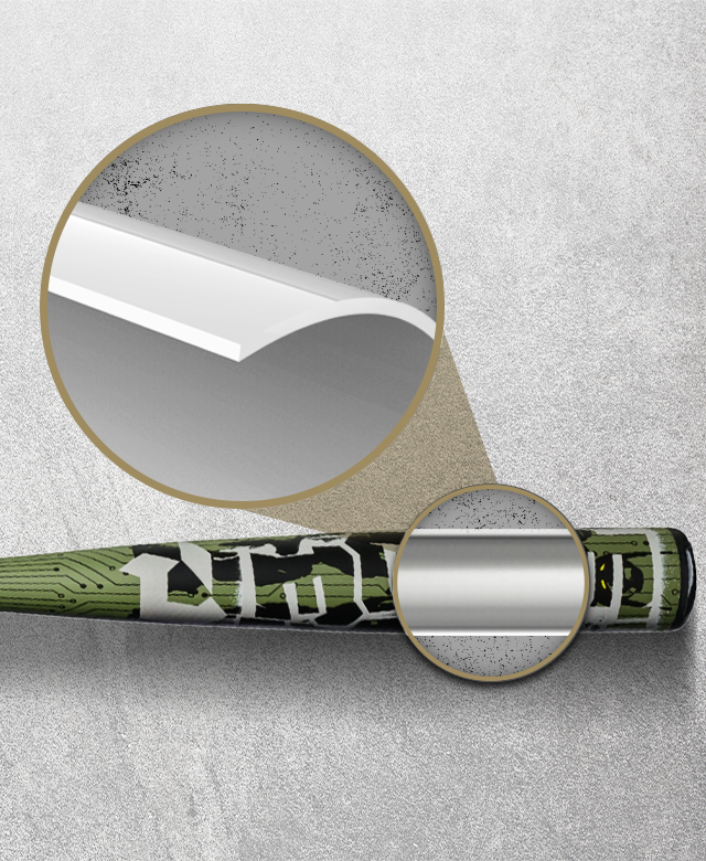 Alloy material bats - DeMarini BBCOR Exile