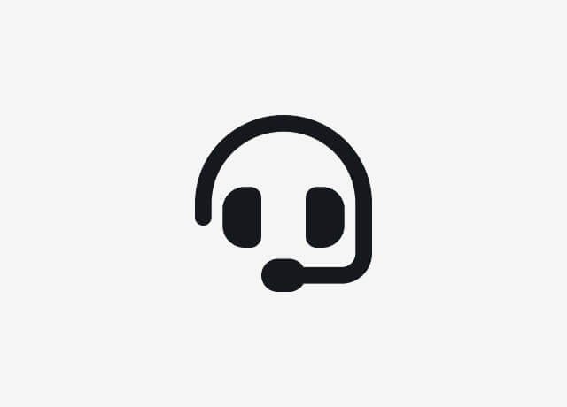 call center headset icon, Picture
