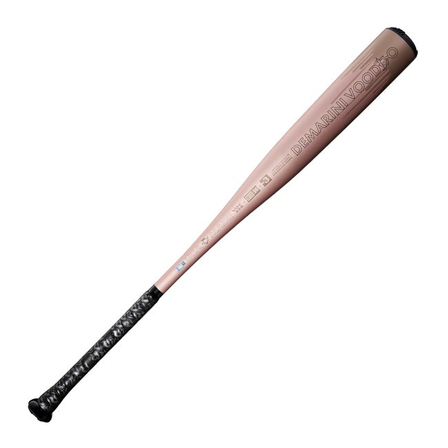 Rose Gold 2025 DeMarini Voodoo® One (-3) BBCOR Baseball Bat | DeMarini