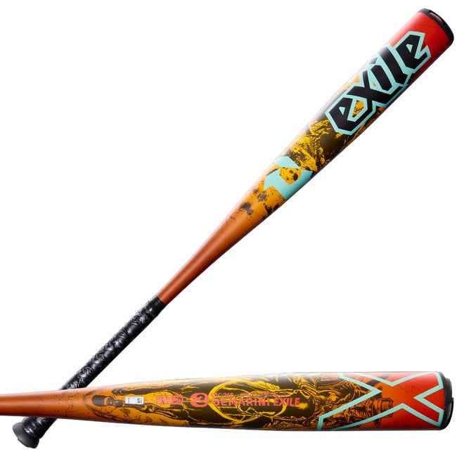 2026 DeMarini Exile™ Rogue (-3) BBCOR Baseball Bat | Red