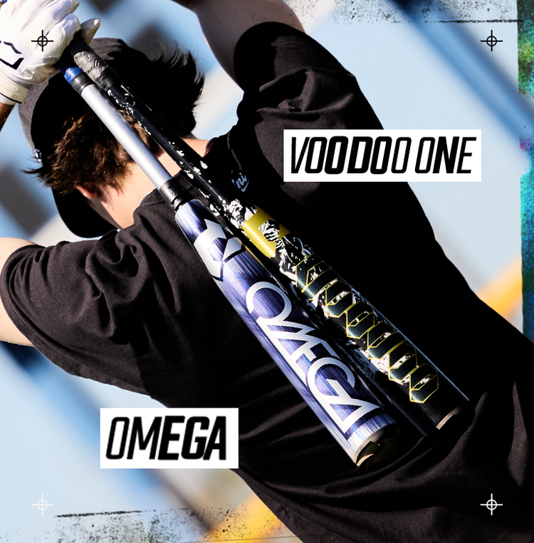 DeMarini BBCOR 2027 Voodoo One and Omega Baseball Bats